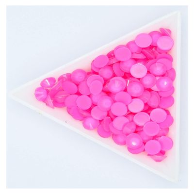 Fluorescence Glass Nail Art Non Hotfix Rhinestones SS4-30 Strass Nail Art Decorations Rhinestones Luminous Crystal AB (Color : 0006, Size : Ss30 288pcs)