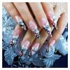 Glitter Rhinestones Crystal AB SS3-SS50 Non Hot Fix Flatback Sewing & Fabric Garment Rhinestone Nail Art Stone (Color : SS8-1440PCS) view 3