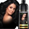 Herbishh Combo Hair Color Shampoo for Gray Hair (Black) 500ml + Argan Hair Oil 30ml view 2