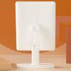 Makeup Mirror Lighted Home Removable Large LED Vanity Mirror, Dressing Table Desktop Cosmetic Mirror with Storage Base, Stepless Dimming (Color : White, Size : 24 * 37cm) view 3