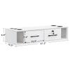 BarberPub Wall Mount Station with Drawers Styling Cabinet Open Storage Beauty Salon Spa Equipment 2502 (White) view 3
