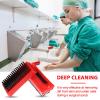 Boao 5 Pcs Hand Scrub Brushes for Nail Cleaning Fingernail Brush Soft Non Disposable Scrub Brush Plastic Hands Nail Cleaning Brushes for Men Women Kids (Red and Black) view 3