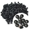 1000 Pcs Silicone Lined Micro Rings Beads 5mm Hair Extentions Beads for I Tip Hair Extensions (Black+Dark Brown+Brown+Dark Blonde+Blonde) view 4