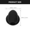 Beaupretty 12Pcs Silicone Lip Brush Dust Covers Protective Makeup Brush Sleeves Travel Cosmetic Tool Accessories view 2