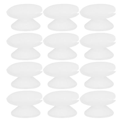 Beaupretty 12 Pieces Silicone Lip Brush Anti- lost Covers Lipstick Applicator Covers Makeup Tools for Lip Care Makeup Use