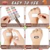 15 Sheets Football Temporary Stickers Kids Football Face Stickers Football Under Eye Sticker Face Paint for Football Game Party Decoration Favor Supplies view 2