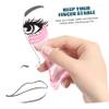 Beaupretty Plastic Eyeliner Guide Template Stencil Womens Ladies Eyeliner Shaper Makeup Tool for Makeup Beginners (Pink) view 4