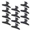 Lurrose 12pcs Butterfly Hair Clamps Clips Salon Use Hair Claw Clips Hair Fixing Clips Section Clips Hairdressing Salon Tool for Styling, Sectioning, Cutting, Coloring view 1
