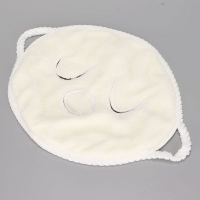 Cold Hot Compress Towel,Reusable Spa Towels 3 Holes Ear Hanging Breathable Face Skin Care Towel for Relaxation
