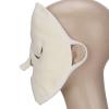 Cold Hot Compress Towel,Reusable Spa Towels 3 Holes Ear Hanging Breathable Face Skin Care Towel for Relaxation view 3
