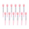 Beaupretty 12pcs Silicone Lip Brush Lipstick Lip Balm Portable Easy to Carry for Makeup Includes Handles Opp Bag view 1