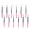 Beaupretty 12pcs Silicone Lip Mask Brush Smooth Lip Application Balm Brush Handle for Makeup and Travel Use view 1