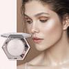 Pearl White Shimmer Glitter Highlighter Highlight Makeup Contour Powder,Silver Face Highlighter, Highlighter+Makeup iluminadores Illuminator Make Up (Shiny Silver) view 3