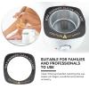 10pcs Wax Warmer Collar, Professional Wax Heater Protective Ring Warmer Clean Collars Machine Accessories for Most Standard Size Waxs Heaters (Square) view 2