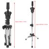 Wig Stand Tripod, Tripod Stand for Mannequin Head Adjustable Salon Mannequin Head Tripod Stand Suitable for Hairdresser Hair Stylists view 3