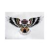 2 x XL Owl Tattoo - Colorful Oldschool Style Bird - Temporary Skin Tattoo - HB220 (2) view 3