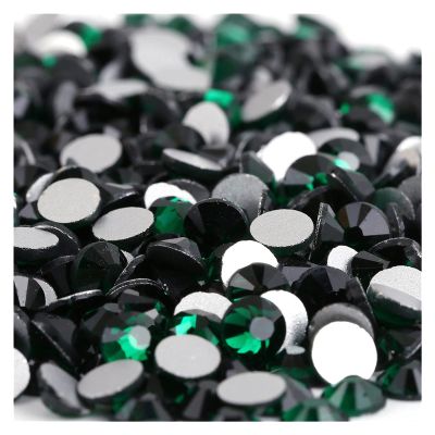 3D Nail Art Rhinestones Glass/Crystal Non HotFix Nail Art Decorations (Size : SS30 288pcs)