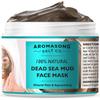 Aromasong Dead Sea Spa Bundle: 5 lbs Raw Dead Sea Salt + 100% Pure Dead Sea Mud Mask for Detox and Relaxation view 3