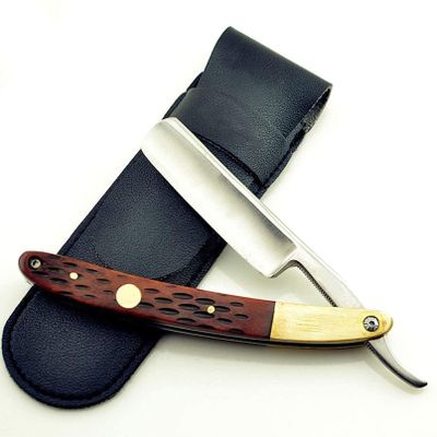 Straight Razor Kit - Shave Ready Vintage Straight Razor, Stainless Steel Razor Shaver, Pro Straight Edge Razor, Mens Straight Razor, Best Gifts