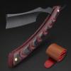 Vintage Old Style Straight Edge Stainless Steel Barber Razor Wooden Handle Folding Shaving Knife Hair Removal Tools view 1