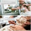 Vintage Old Style Straight Edge Stainless Steel Barber Razor Wooden Handle Folding Shaving Knife Hair Removal Tools view 4