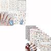6 Sheets Cat Nail Stickers and 8 Sheets Animal Nail Stickers view 1