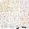 6 Sheets Animal Nail Stickers and 8 Sheets Butterfly Nail Stickers view 2