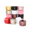16 Pack 50ml Empty Metal Candle Tins Round Aluminum with Screw Lid Storage Container for DIY Candle Making Arts Crafts Present Box 8 Colors view 1