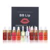 Novobey BB Lips Serum Kit, Semi Permanent Lip Make-up Treatment, 4 Color Lip Gloss Lip Tint for Lip Pigment Professional Makup Kit, Including 4 Colors Liquid Lip Pigments, Exfoliating Gel and Booster view 1