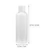 Beaupretty 30pcs Refillable Subpackaging Bottles Travel Shampoo and Cosmetic Containers Flip Cap Lightweight Lotions Makeup view 2