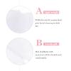 KALLORY 3pcs Self-adhesive Spa Makeup Headband Soft Yoga and Shower Hairbands for Face Washing Travel and Sports White view 4