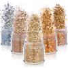Holographic Nail Art Glitters Gold Silver Nail Sequins 3D Laser Acrylic Nails Powder Dust Flakes Nail Art Supplies for Nails Art Decoration Nail Sparkle Manicure Accessories Glitters Crafts 5 Boxes view 1