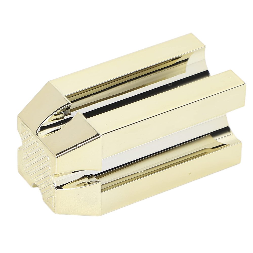 4-in-1 Dual Eyebrow Lip Liner Sharpener Multifunctional Portable Makeup Tool Gold Compact Travel-Friendly for Makeup Pencils