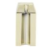 4-in-1 Dual Eyebrow Lip Liner Sharpener Multifunctional Portable Makeup Tool Gold Compact Travel-Friendly for Makeup Pencils view 4