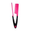 Pink Flat Iron Comb view 1