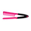 Pink Flat Iron Comb view 2