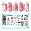 Maniology Valentines Day Nail Stamping Starter Kit | Romantic Nail Art Designs, Hearts & Love Patterns DIY Manicures  Includes Stamping Plate, Polish, Top Coat, Stamper & Scraper Card view 2
