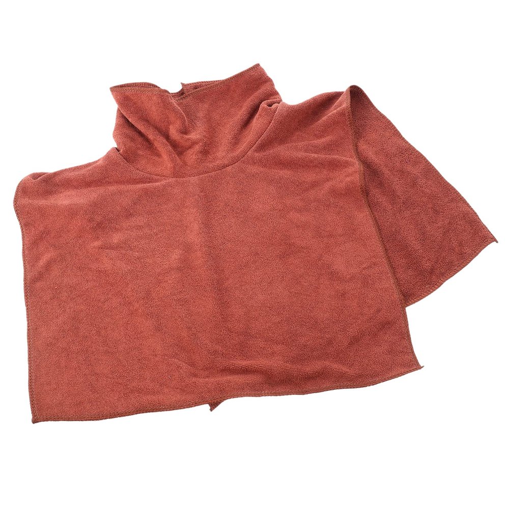 Beaupretty Beauty Salon Reusable Massage Towel Face for Massage Tables and Breathable and Spas Brown