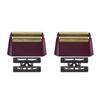 2 Pack Professional 5 Star Series Finale Shaver Replacement Foil and Cutter Bar Assembly Compatible with wahl Shaver Foil 7031-100, 7043-100 Super Close Shaving Replacement Heads (red) view 1