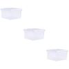 Zerodeko 3pcs Transparent Makeup Organizer Box Clear Cosmetic Storage Case for Lipstick Perfume and Jewelry Compact Design for Easy Viewing and Access view 4