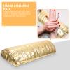 Beaupretty 2pcs Love-heart Nail Art Hand Pillows for Manicure Comfortable Wrist Support for Nail Technicians Chic Design for Home Salon Use view 3