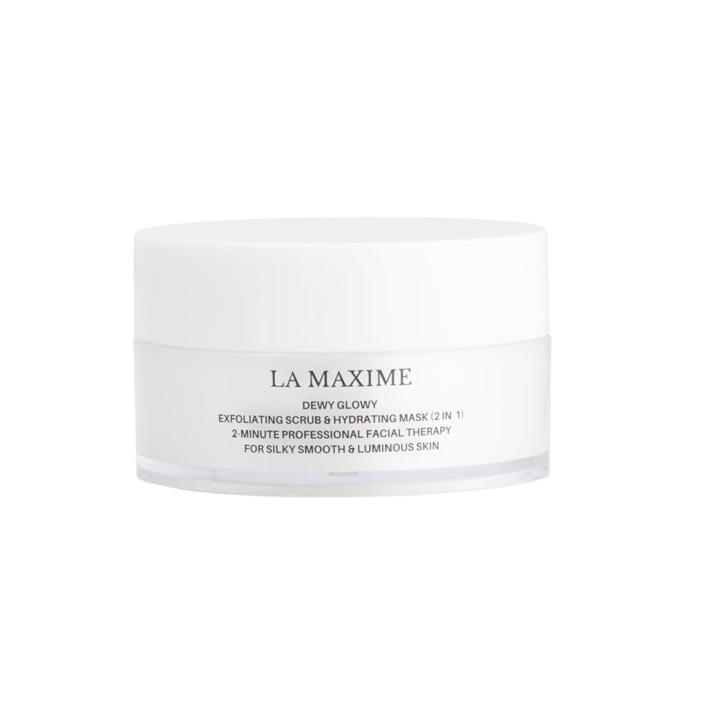 LA MAXIME Dewy Glowy Exfoliating Scrub and Hydrating Mask (2 in 1)