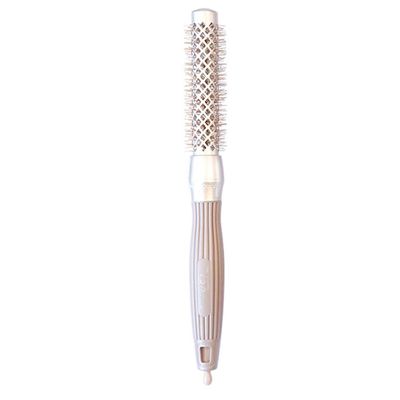 Beaupretty 1pc Professional Aluminum Tube Curling Comb for Salon and Home Use Ergonomic Hair Detangling Comb for Women Lightweight