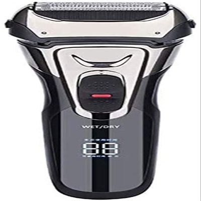 Dongng Electric Razor for Men, Men's Foil Shaver, Wet/Dry IPX7 Waterproof Electric Shavers for Men with Pop-up Beard Trimmer, Cordless Rechargeable Mens Razor Christmas Ideal Gift