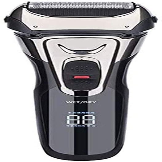 Dongng Electric Razor for Men, Men's Foil Shaver, Wet/Dry IPX7 Waterproof Electric Shavers for Men with Pop-up Beard Trimmer, Cordless Rechargeable Mens Razor Christmas Ideal Gift