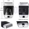 Dongng Electric Razor for Men, Triple Shaving Time Travel Electric Foil Shaver, USB Rechargeable, Wet & Dry Waterproof Cordless Foil Shaver (Black) view 2