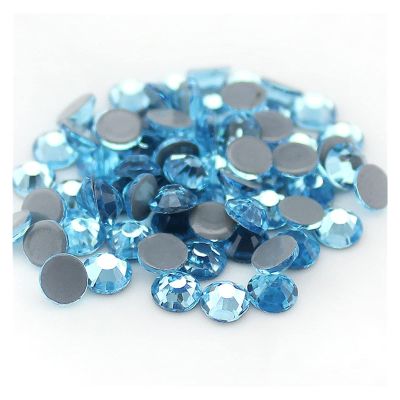 Multicolor-Color SS6-SS30 Crystal Glass Glitter Rhinestone Flatback Hot Fix Rhinestones for Nail Art Sewing (Color : Style Y, Size : SS6-1440Pcs)
