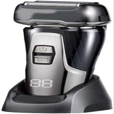 Dongng Electric Razor for Men, Water Proof Electric Shaver with Precision Trimmer, Rechargeable, Wet & Dry, Clean & Charge Station