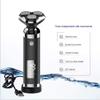 Dongng Electric Razor, Electric Shavers for Men,Dry Wet Waterproof Mens Rotary Facial Shaver,Portable Face Shaver Travel USB Rechargeable with Beard Trimmer view 4