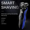 Dongng Electric Shavers for Men, Mens Electric Razor, Dry Wet Waterproof Man Rotary Facial Shaver Portable Face Shaver Cordless Travel USB Rechargeable view 3